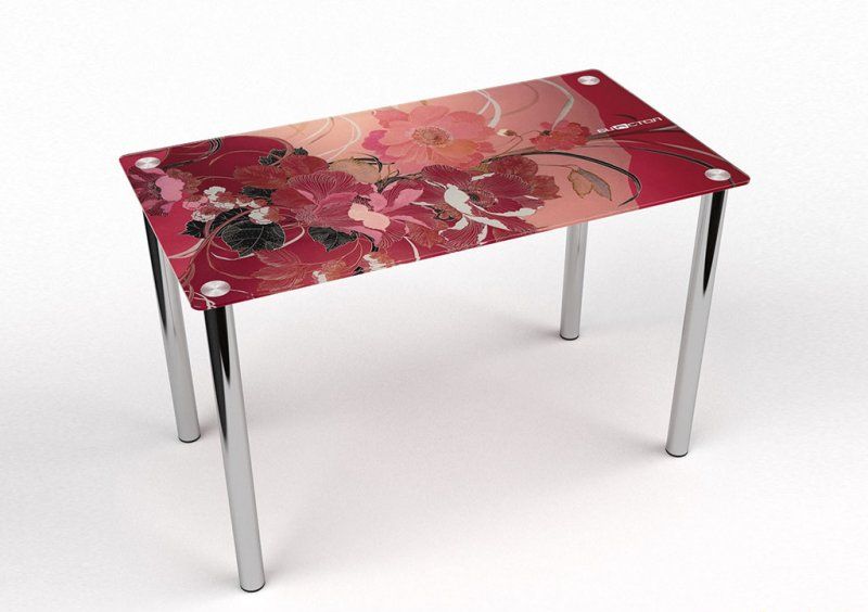 Обеденный прямоугольный стол Fiori rossi 91х61 Эко