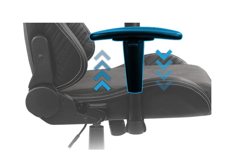 Кресло для геймеров AEROCOOL KNIGHT Iron Black