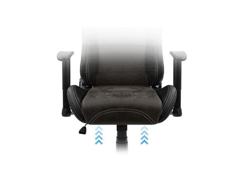Кресло для геймеров AEROCOOL KNIGHT Iron Black