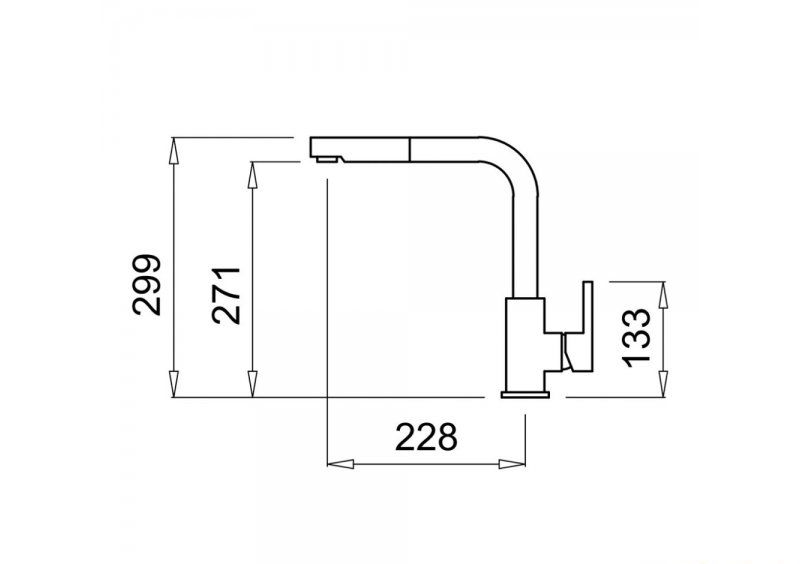 Смеситель Elleci C02 AVENA 51