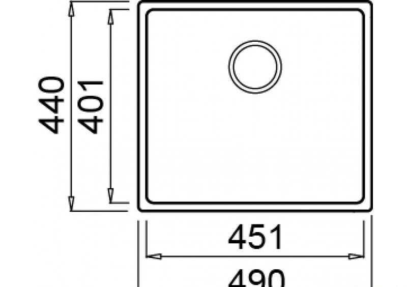 Мойка Elleci Space 400 R15