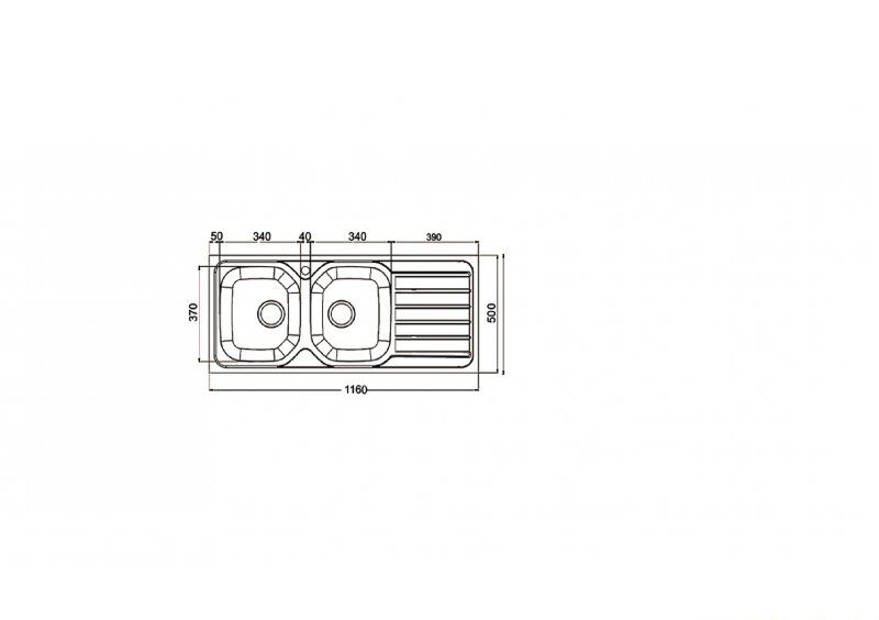 Мойка Interline AE 1165