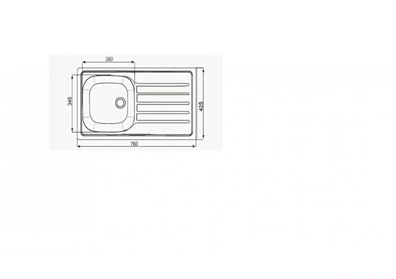 Мойка Interline AE 7650 D