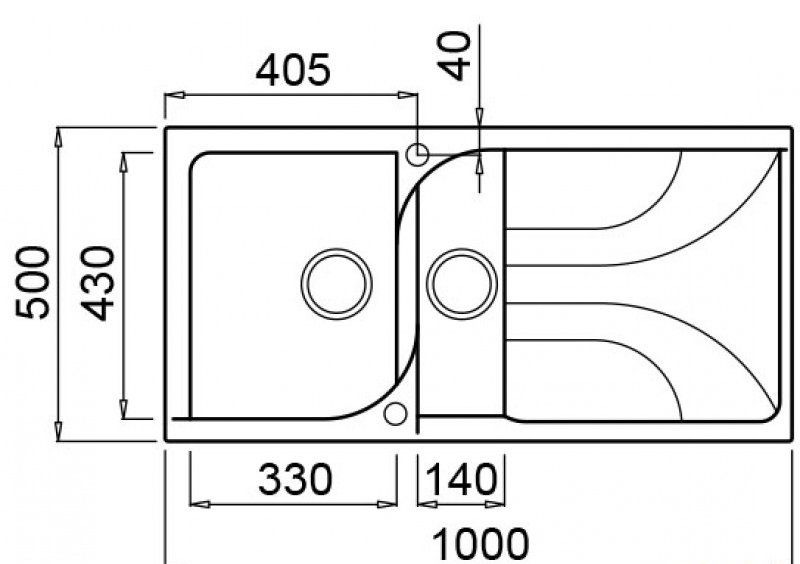Мойка Elleci EGO 475 aluminium