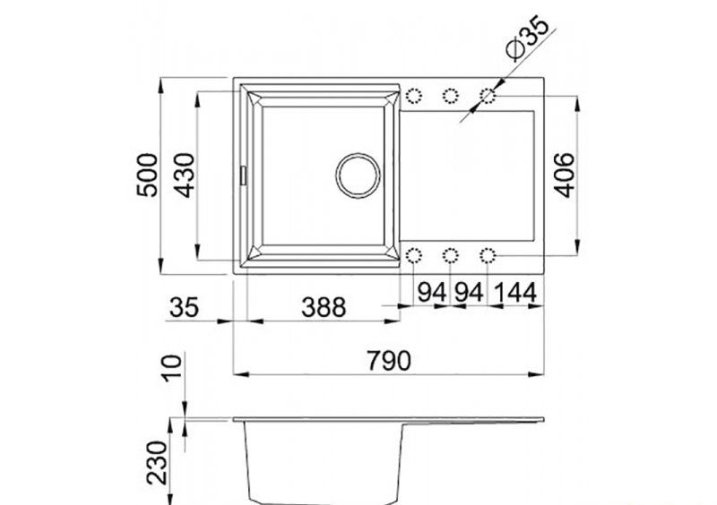 Мойка Elleci EASY 300 aluminium