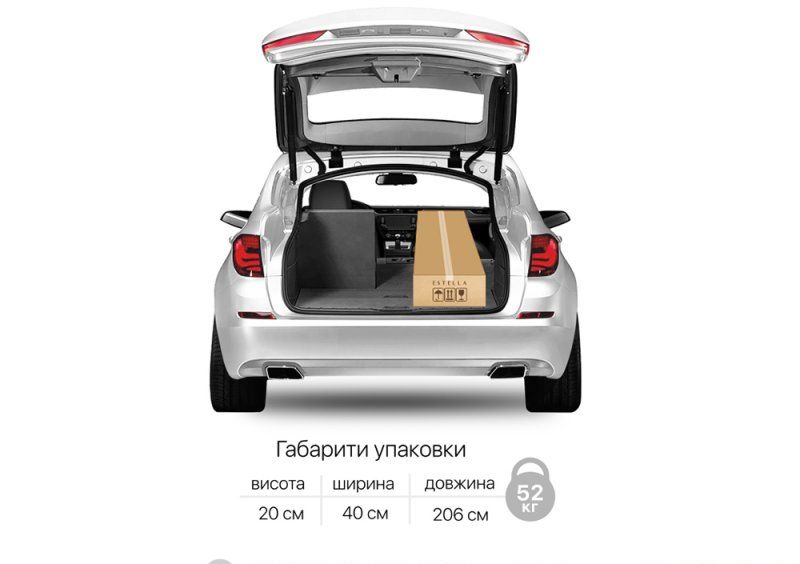 Кровать Титан 120х190 из щита бука