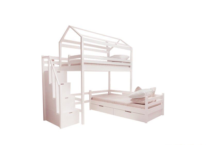 Кровать детская двухъярусная Classic FC-515W