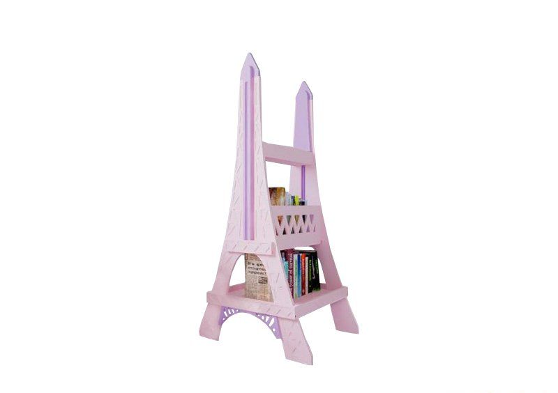 Книжная полка Eiffel Tower Pink