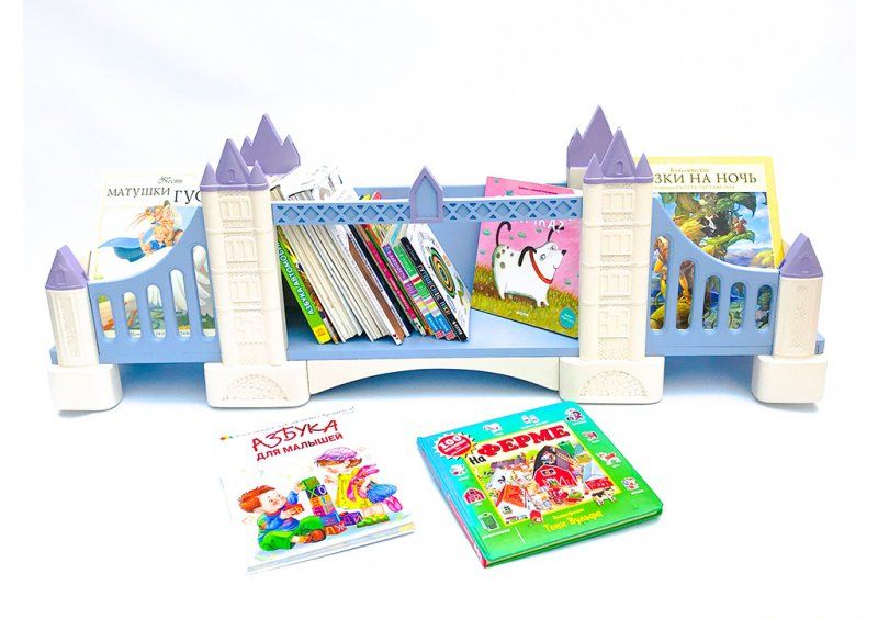 Книжная полка Tower Bridge Blue
