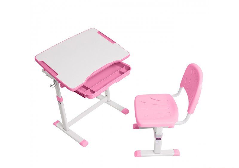 Растущая детская парта со стульчиком Sorpresa Pink
