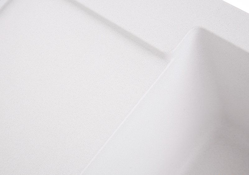 Мойка гранитная Polo white