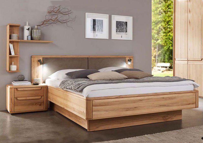 Кровать Глория с мягким изголовьем 160х200