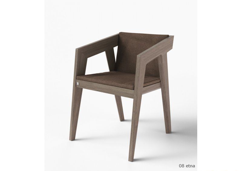 Стул низкий Air 2 Gray 2Soft рогожка