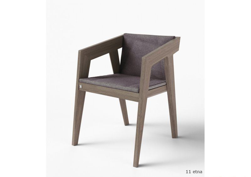 Стул низкий Air 2 Gray 2Soft рогожка