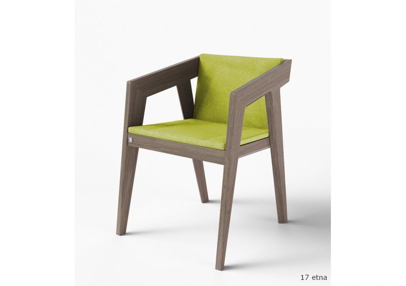 Стул низкий Air 2 Gray 2Soft рогожка