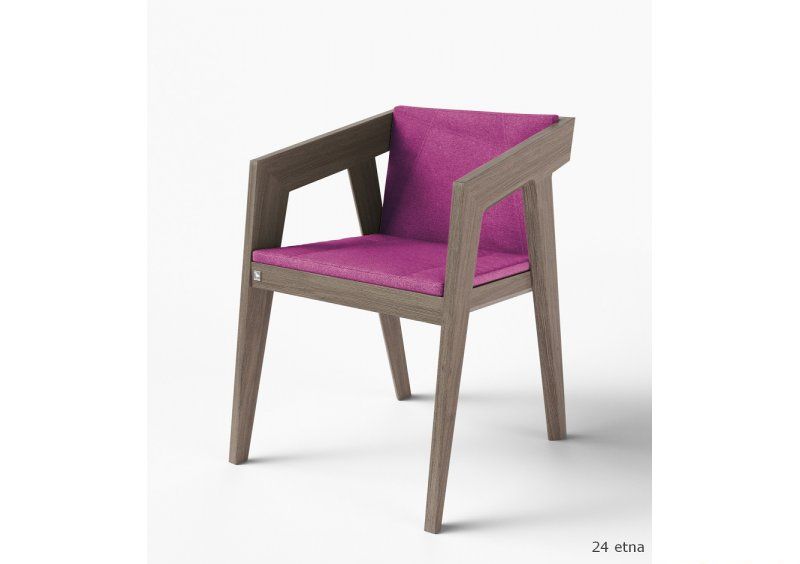 Стул низкий Air 2 Gray 2Soft рогожка