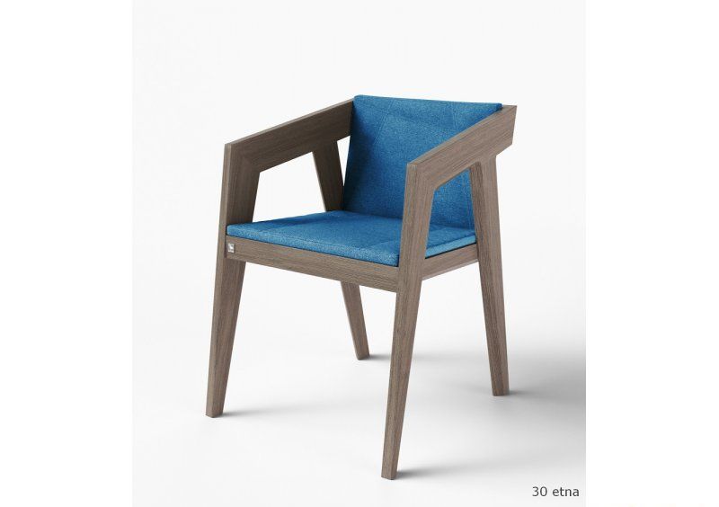 Стул низкий Air 2 Gray 2Soft рогожка