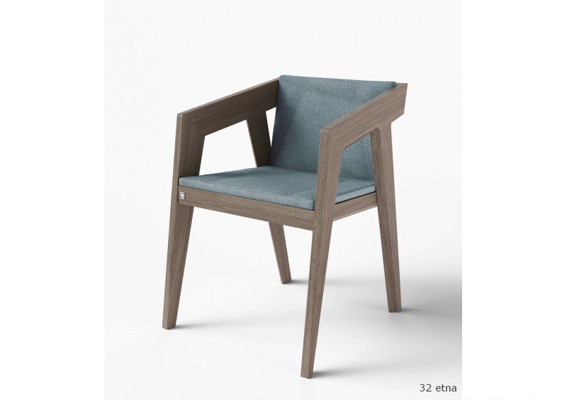 Стул низкий Air 2 Gray 2Soft рогожка