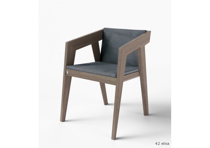 Стул низкий Air 2 Gray 2Soft рогожка