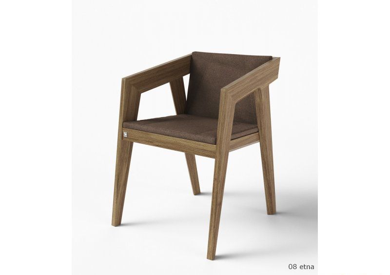 Стул низкий Air 2 Light Brown 2Soft рогожка