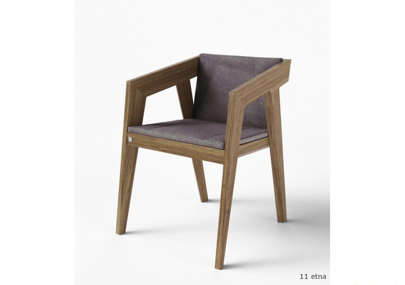 Стул низкий Air 2 Light Brown 2Soft рогожка