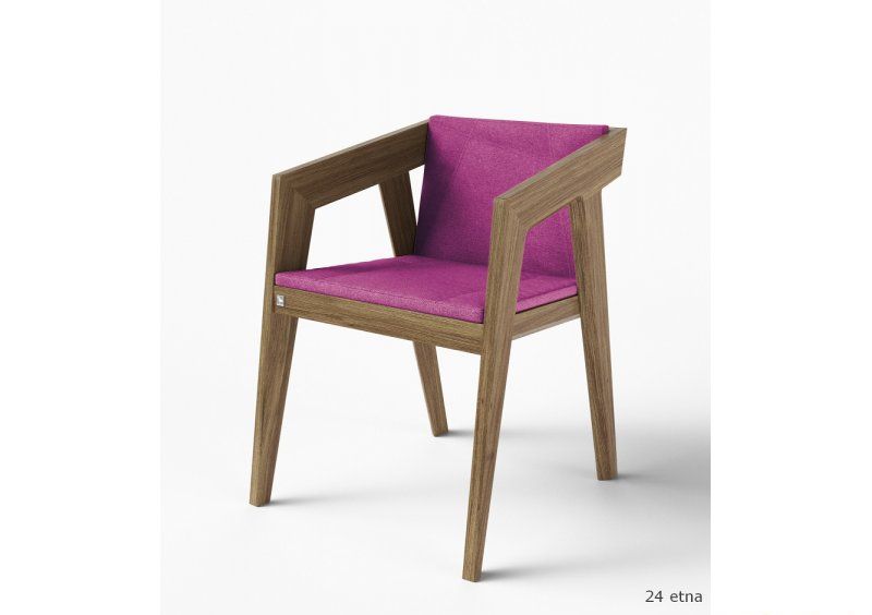 Стул низкий Air 2 Light Brown 2Soft рогожка