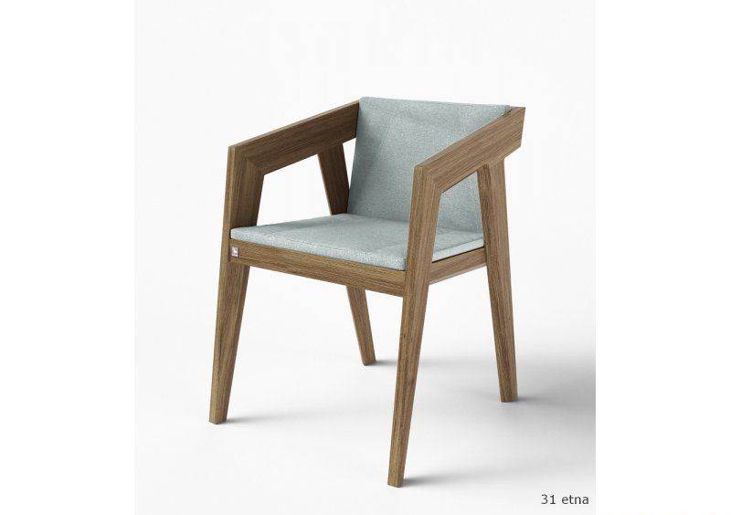 Стул низкий Air 2 Light Brown 2Soft рогожка