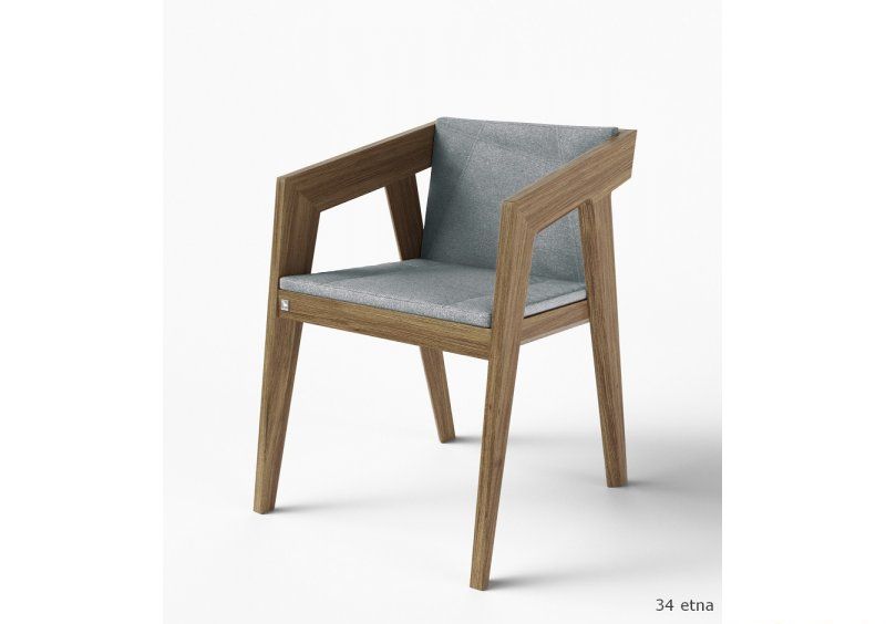 Стул низкий Air 2 Light Brown 2Soft рогожка