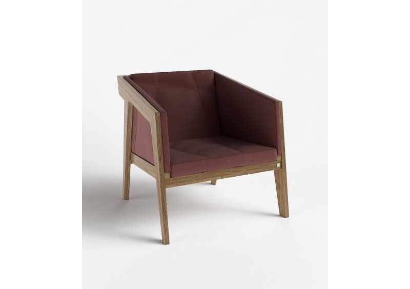 Кресло Air 2 Armchair Light Brown Soft рогожка