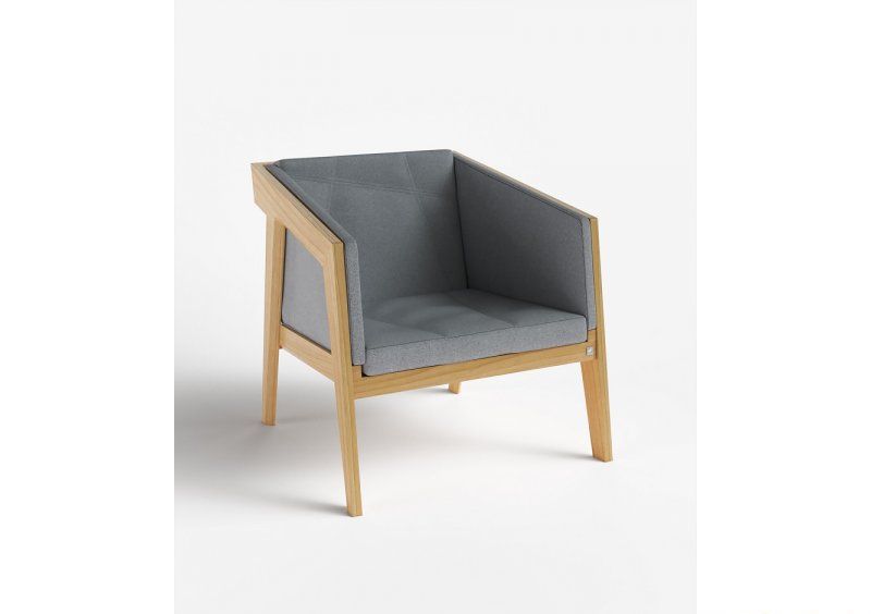 Кресло Air 2 Armchair Natural Soft рогожка