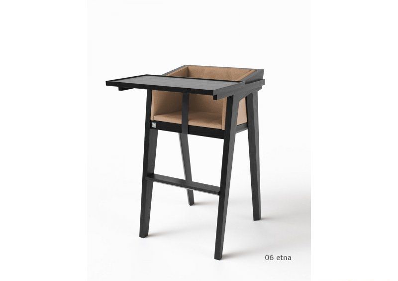 Стул детский Air 2 Kid Black Soft рогожка