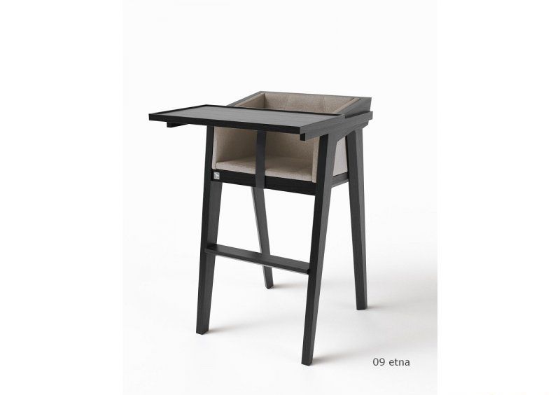Стул детский Air 2 Kid Black Soft рогожка