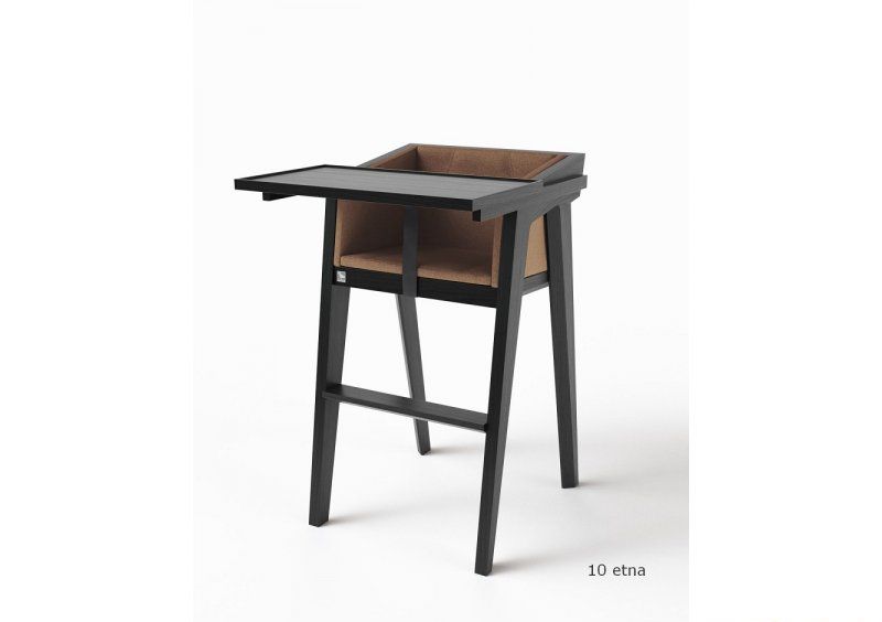 Стул детский Air 2 Kid Black Soft рогожка