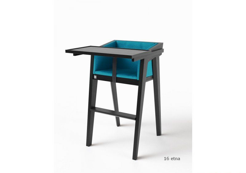 Стул детский Air 2 Kid Black Soft рогожка