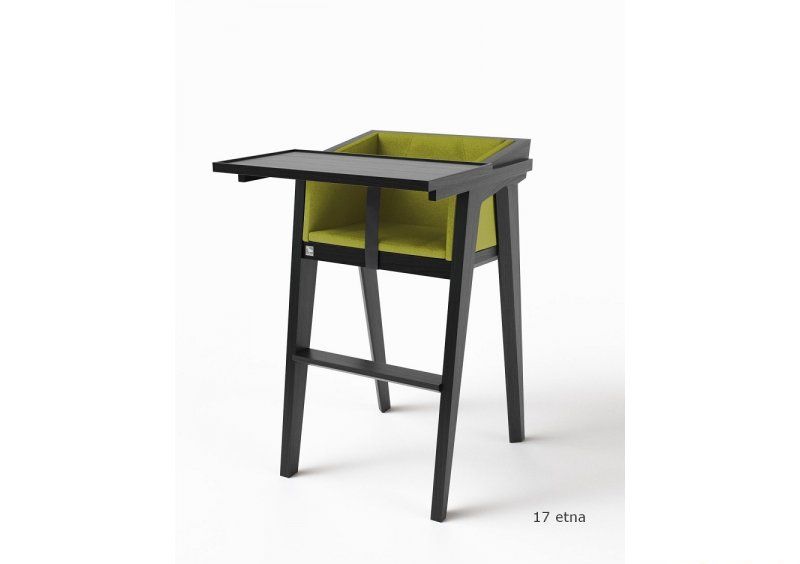 Стул детский Air 2 Kid Black Soft рогожка