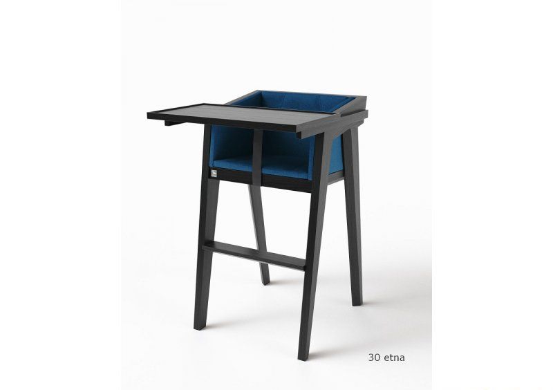 Стул детский Air 2 Kid Black Soft рогожка
