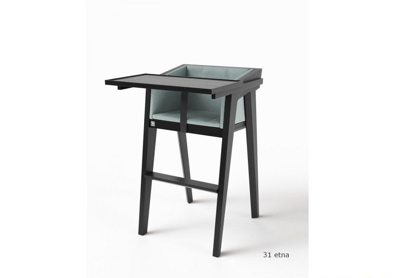 Стул детский Air 2 Kid Black Soft рогожка