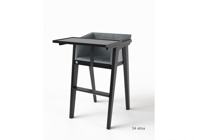 Стул детский Air 2 Kid Black Soft рогожка