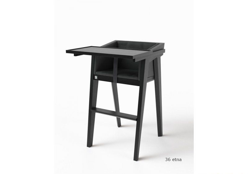Стул детский Air 2 Kid Black Soft рогожка