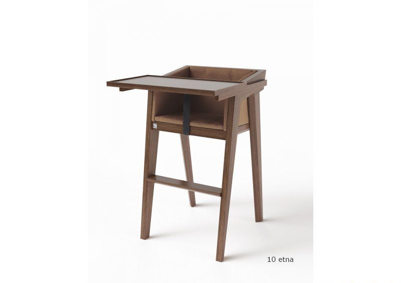 Стул детский Air 2 Kid Dark Brown Soft рогожка