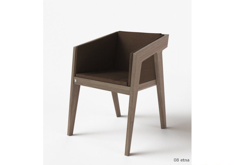 Стул низкий Air 2 Gray 4Soft рогожка