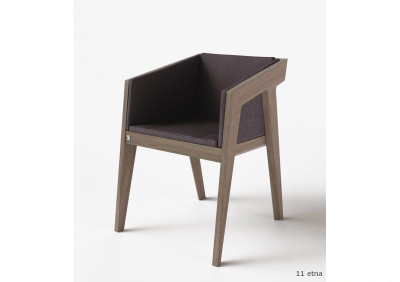 Стул низкий Air 2 Gray 4Soft рогожка