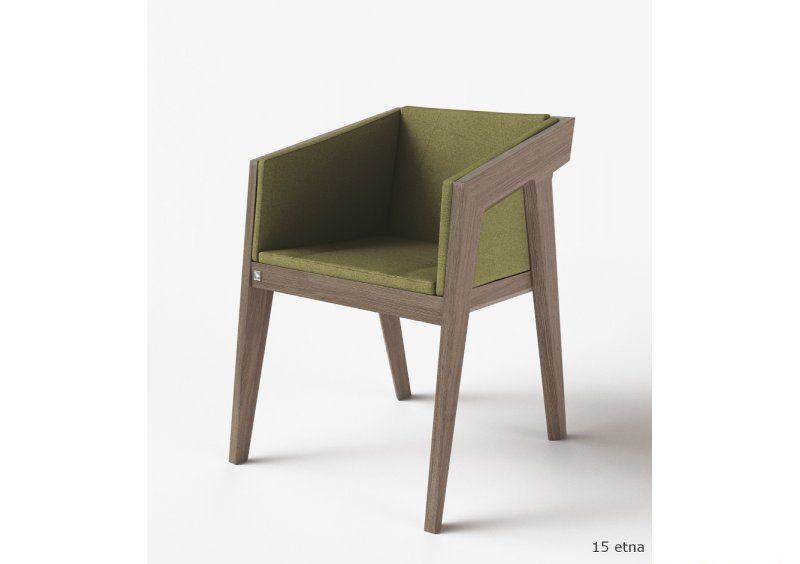 Стул низкий Air 2 Gray 4Soft рогожка