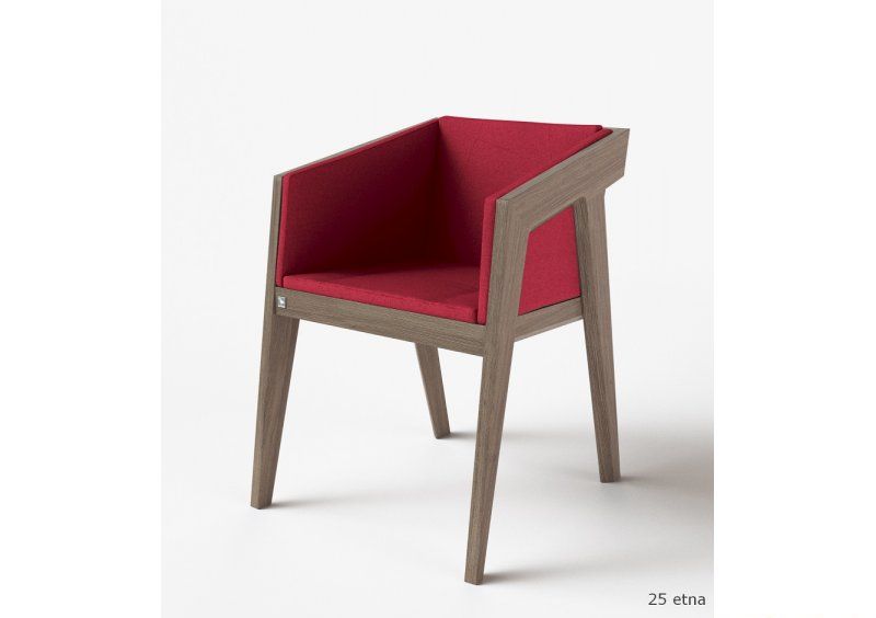 Стул низкий Air 2 Gray 4Soft рогожка