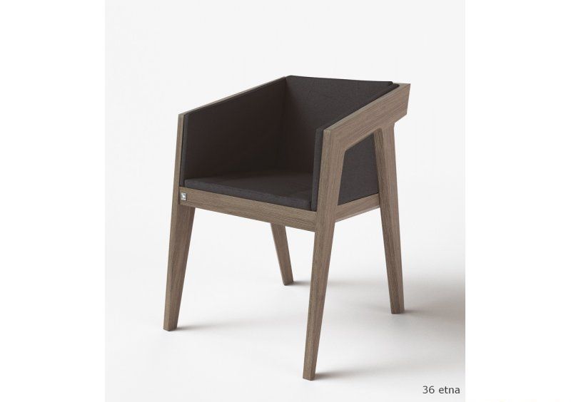 Стул низкий Air 2 Gray 4Soft рогожка