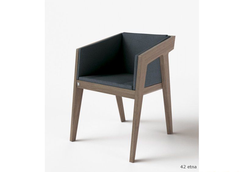 Стул низкий Air 2 Gray 4Soft рогожка