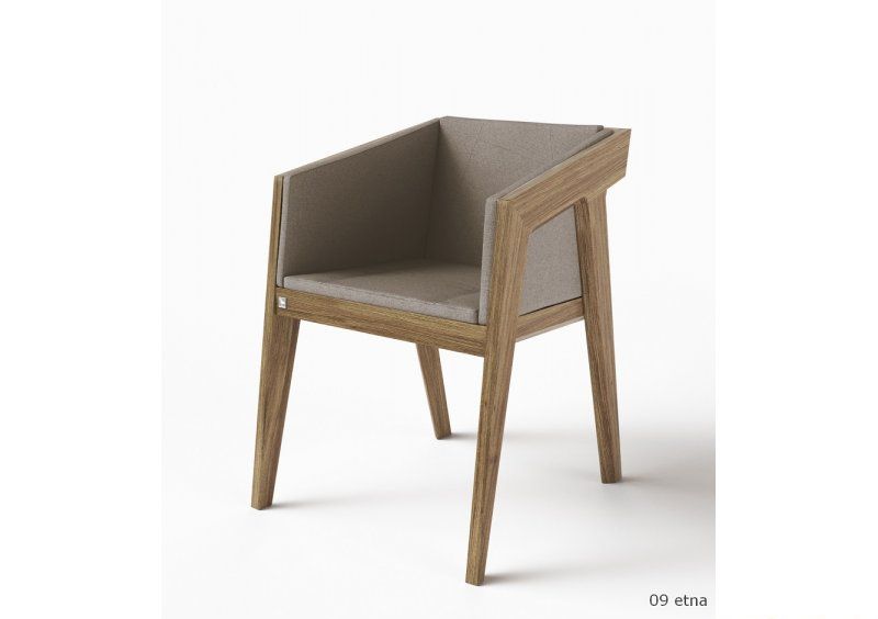 Стул низкий Air 2 Light Brown 4Soft рогожка