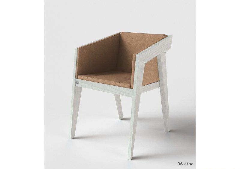 Стул низкий Air 2 White 4Soft рогожка