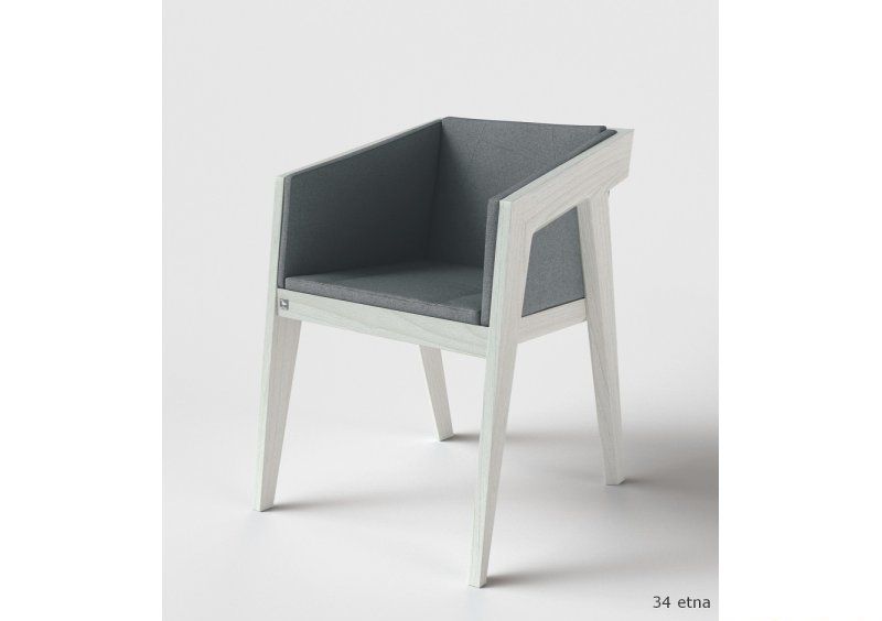 Стул низкий Air 2 White 4Soft рогожка