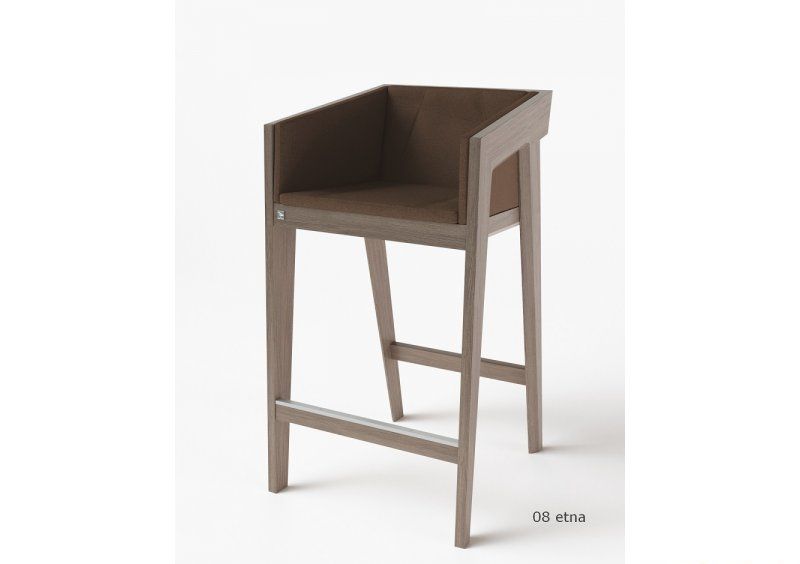 Стул барный Air 2 Bar M Gray Soft рогожка